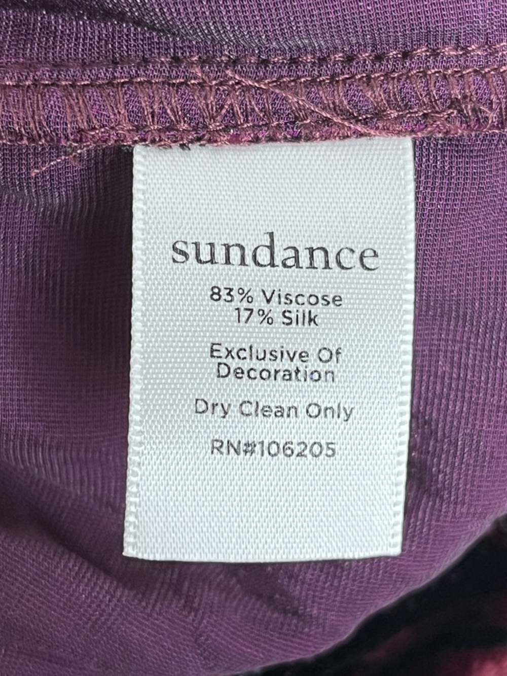 NWT Sundance Elisabeth Whimsigoth Velvet Dark Floral Embroidered Blouse Sz SX - Picture 11 of 14